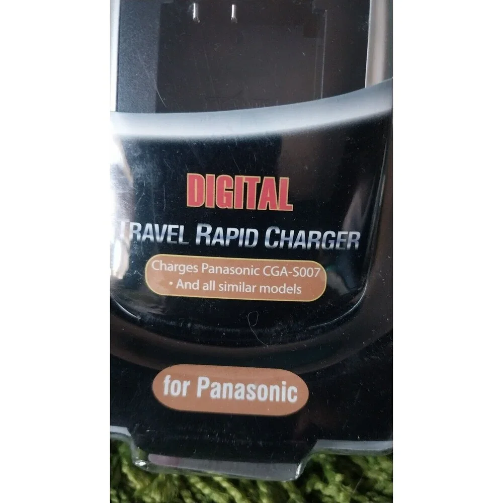 Digital Extreme Power Travel Rapid Charger for Panasonic CGA-S007 & Similar